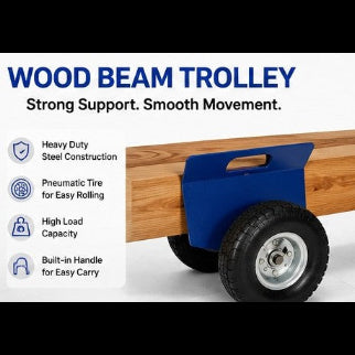 Auto-clamp Panel Dolly With Two Nice Handles Unique Design Wide Applications Blue Powder Coating Metal Panel Dolly Cart