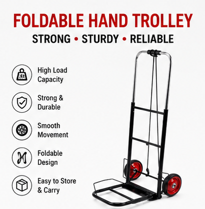 Foldable Trolley Luggage Cart High Quality Small Shopping Cart Shopping Trolly Cart