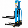 Remote Control Electric Pallet Stacker 1 Ton Capacity Loading Truck Mounted Truck Mounted Forklift Forklift Stacker for Sale