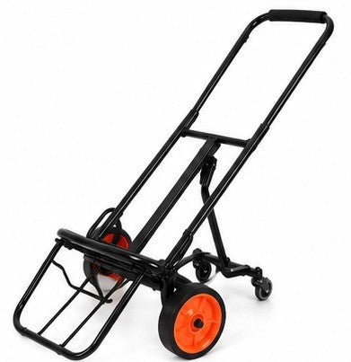 Wholesale Durable Lightweight 40kgs Weight Capacity Two Wheels Outdoor Shopping Folding Handcart Garden Luggage Trolley Cart