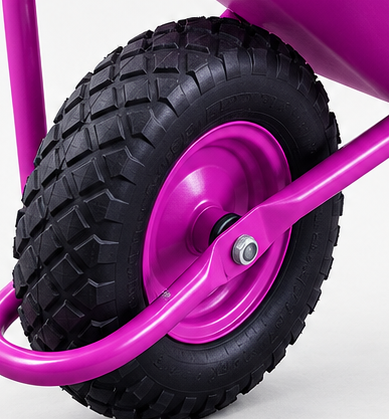Heavy-Duty Manual Transport Vehicles Colored Hand Tools for Construction Sites