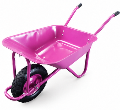 Heavy-Duty Manual Transport Vehicles Colored Hand Tools for Construction Sites