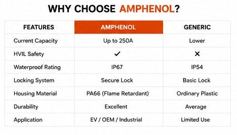 Amphenol HVIL Connector