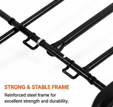 Wholesale Durable Lightweight 40kgs Weight Capacity Two Wheels Outdoor Shopping Folding Handcart Garden Luggage Trolley Cart
