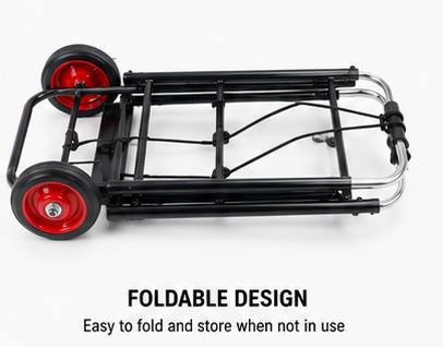 Foldable Trolley Luggage Cart High Quality Small Shopping Cart Shopping Trolly Cart